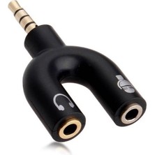 3.5 mm Stereo Erkek Kulaklık + Hoparlör Dişi Çoklayıcı Jack (4887)