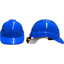 Karam KB660 Vidalı Baret Beyaz İş Güvenliği Başlığı Ayarlanabilir Darbe Dayanımlı Koruyucu