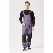 Baccata Bahçıvan Tulum Erkek İş Güvenliği Kot Salopet Dayanıklı Denim Tulum Çok Cepli