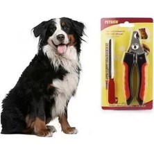 Ozcmax Yaylı Evcil Hayvan Tırnak Makası - Çelik Törpülü Set