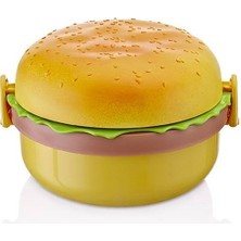 Ozcmax Hamburger Görünümlü Beslenme ve Saklama Kabı