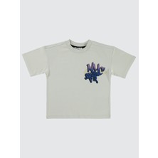 Civil Boys Erkek Çocuk Tişört 6-9 Yaş Açık Gri