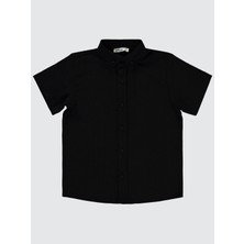 Civil Boys Erkek Çocuk Gömlek 6-9 Yaş Siyah