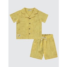 Civil Boys Erkek Çocuk Takım 2-5 Yaş Soft Hardal