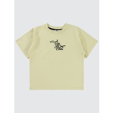 Civil Boys Erkek Çocuk Tişört 6-9 Yaş Taş Rengi