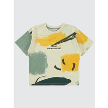 Civil Boys Erkek Çocuk Tişört 10-13 Yaş Soft Haki