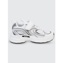 Civil Sport Erkek Çocuk Spor Ayakkabı 31-36 Numara Beyaz-Siyah