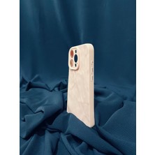 Kırışık Desen Sade Pembe Renkli 15 Promax Uyumlu Kılıf