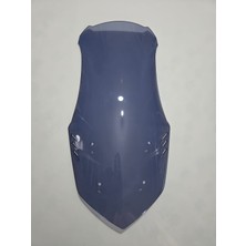 Motocam Küba Chia 125 Siperlik Ön Cam 2023-2025 Model 75CM Açıkfüme Renkli 4mm Uzun Cam