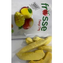 Frosse Mango Kıtırı - Freeze Dried - Üretici Firmadan Dondurularak Kurutulmuş Mango Cipsi 20 gr
