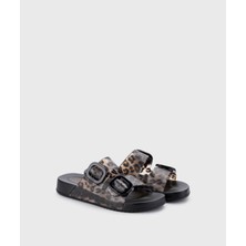 Igor S10336 Habana Brillo Leopar Terlik