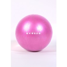 Verahed Avessa 25CM Pembe Mini Pilates Topu Plates Aerobik Cardio Jimnastik Için Egzersiz Aleti