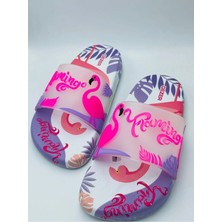 Kuğu Detaylı Kaymaz Plastik Havuz Deniz Banyo Balkon Teras Ev ve Sokak Terliği