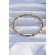 Skygo 316L Çelik Altın Renk Kemik Model Bileklik - TJ-BB6392