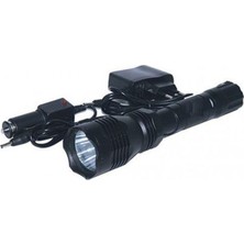 Alüminyum Şarjlı Zoom'lu El Feneri F-6055 Pop