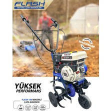 Anadolu Strong Flash 100 Benzinli Çapa Makinası 7 Hp Shıneray Yeni Nesil Motor 1 Ileri Vites 40-60 cm Çapa Genişli