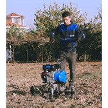 Anadolu Strong Flash 100 Benzinli Çapa Makinası 7 Hp Shıneray Yeni Nesil Motor 1 Ileri Vites 40-60 cm Çapa Genişli