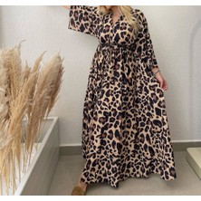 Desenli Kimono Ithal Jessika Elbise