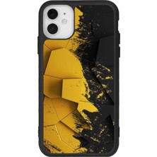 Apple iPhone 11 Mat Uyumlu Siyah Kılıf – Yumuşak Silikon, Koruyucu, Şok Emici Kapak