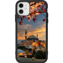 Apple iPhone 12 Mat Uyumlu Siyah Kılıf – Yumuşak Silikon, Koruyucu, Şok Emici Kapak