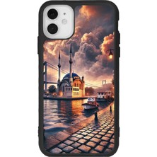 Apple iPhone 12 Mat Uyumlu Siyah Kılıf – Yumuşak Silikon, Koruyucu, Şok Emici Kapak