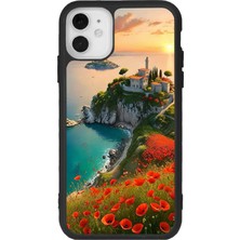 Apple iPhone 12 Mat Uyumlu Siyah Kılıf – Yumuşak Silikon, Koruyucu, Şok Emici Kapak