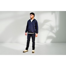 Campione Erkek Kapüşonlu Fermuar Kapamalı Rüzgarlık 257229003