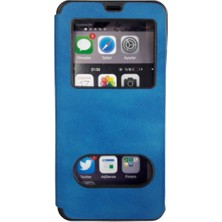 General Mobile Gm5 Plus Uyumlu Kapakli Gizli Miknatisli Magnum Kilif