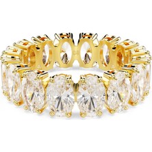 Swarovski 5707189 Swarovski Yüzük Matrıx:rıng Oval Whı/gos 50