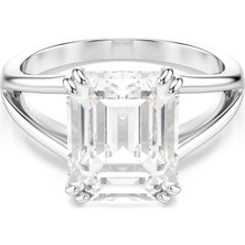Swarovski 5717876 Swarovski Yüzük Re Stılla:rıng Octagon Whıte/rhs 58