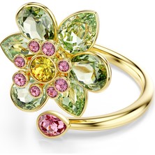 Swarovski 5721598 Swarovski Yüzük Idyllıa:rıng Green Mul/gos 50