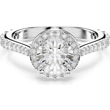 Swarovski 5717927 Swarovski Yüzük Re Una:rıng Rnd Angelıc Whıte/rhs 50