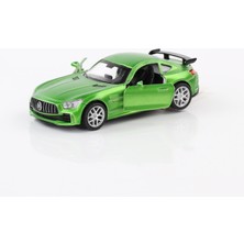 1:36 Ölçek Sesli ve Işıklı Metal Çek Bırak Diecast Araba