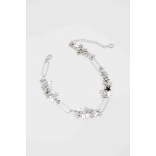 Glare Jewellery Shesra Gümüş Yıldız Detay Halhal