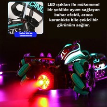 Mofy's Light Spray Racing Car 2.4ghz Arkası Işık Efektli Uzaktan Kumandalı Yarış Arabası 36CM