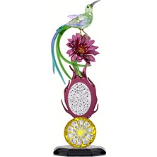 Swarovski 5677289 Swarovski Biblo Idyllıa:sugarbırd Dragon Fruıt Totem