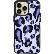 Apple iPhone 15 Pro Max Baskılı ve Glass Korumalı Siyah Renk Silikon Kılıf