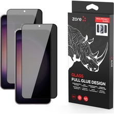 Vendas Samsung Galaxy S23 Zore Rika Premium Privacy Temperli Cam Ekran Koruyucu 2 Adet