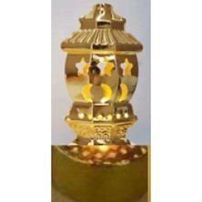 Kashikoi 12'li Ramazan Ayaklı LED Işık Gold Renk Gün Işığı