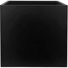 Terraguard Demonte Küp Metal Saksı - 53X53X53CM Paslanmaz
