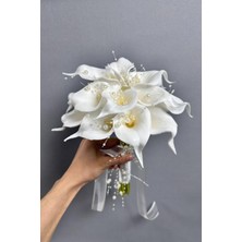 Gelin Buket Çiçeği ve Nikah Aksesuarı Seti