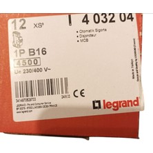 Legrand Sigorta  1p B16 • Otomatik Sigorta  4500 ( 6 Adet)