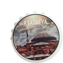 Ayasofya Camii Figürlü Kapak Açacaklı Buzdolabı MAGNETİ  / Türk Malı