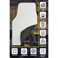 Modern Dijital Baskı Renki Desenli Halı Universal Araba Paspası, Oto Paspas