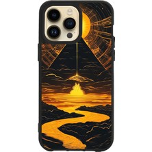 Apple iPhone 15 Pro Siyah Silikon Kılıf Çiziklere ve Darbelere Karşı Koruma