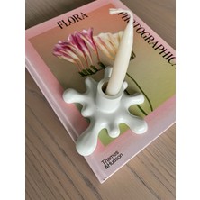 Minic Store 2'li Akışkan Şamdan Set - Pembe ve Yeşil