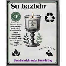 Dokulu Mini  Şamdan