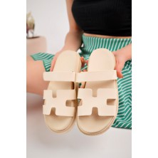 Cırtlı Anatomik Rahat Taban Kadın Terlik