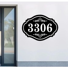 Zafrak Reklam Villa -Site -Blok-Apartman - İsimliği - Apartman Tabelası 30X18 cm Kişiye Özel