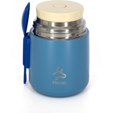 FREDO Bebek Mama Kabı & Yemek Saklama Termosu, Mug - 8 Saat Sıcak, 12 Saat Soğuk Tutma 500 ml